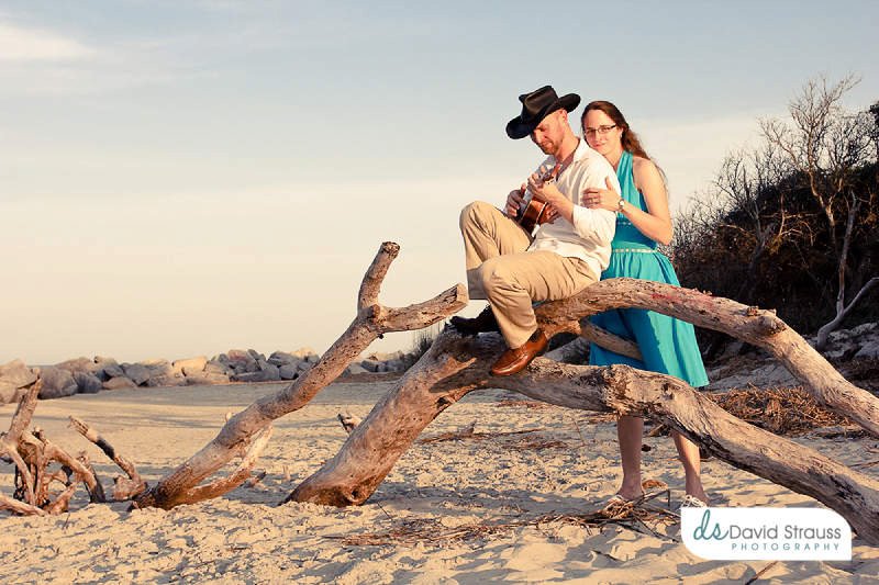 Beach Engagement Session - romantic engagement pictures - Lighthouse - 9