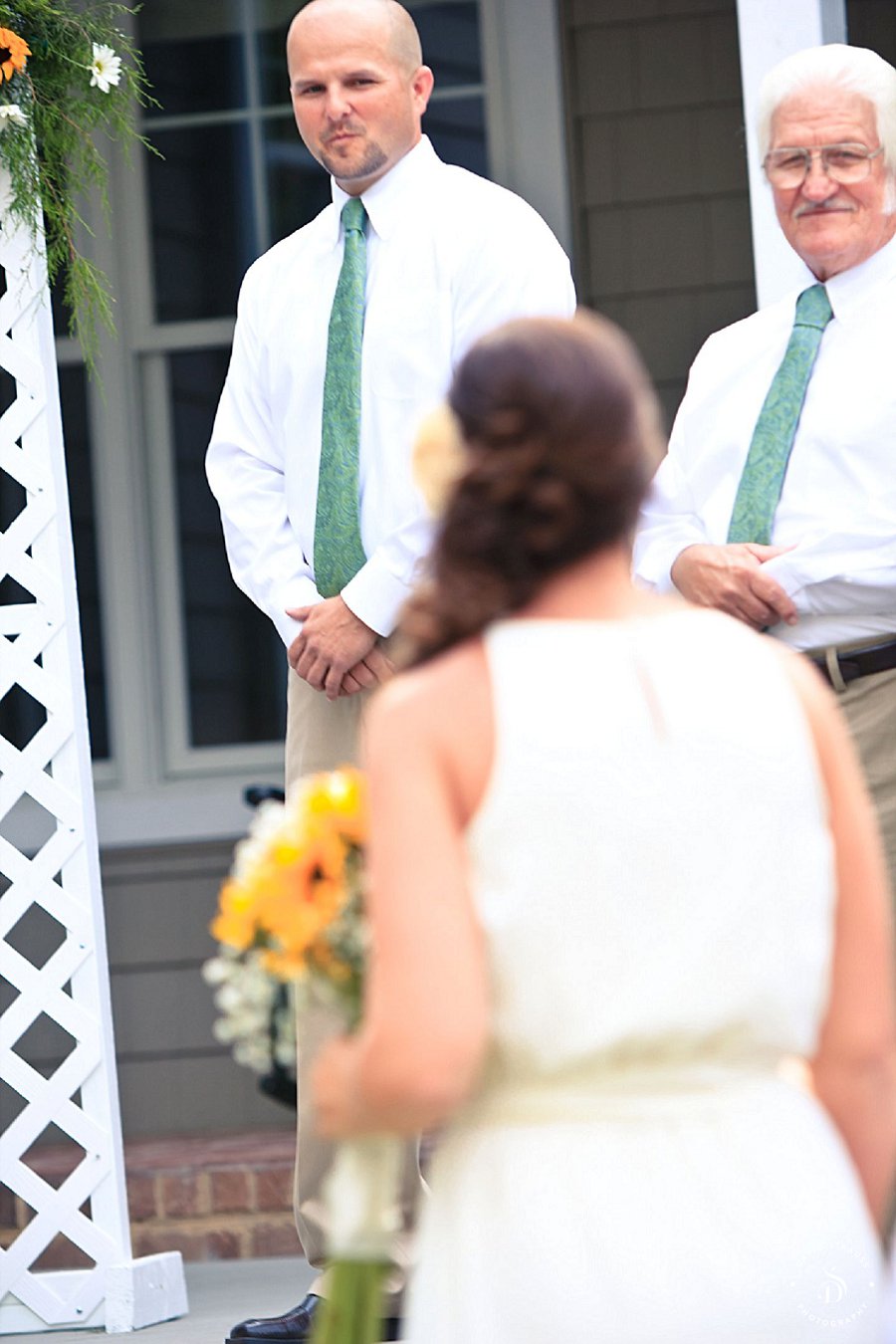 Lexington SC Wedding Photographer - David Strauss Photography - Backyard Wedding - 13