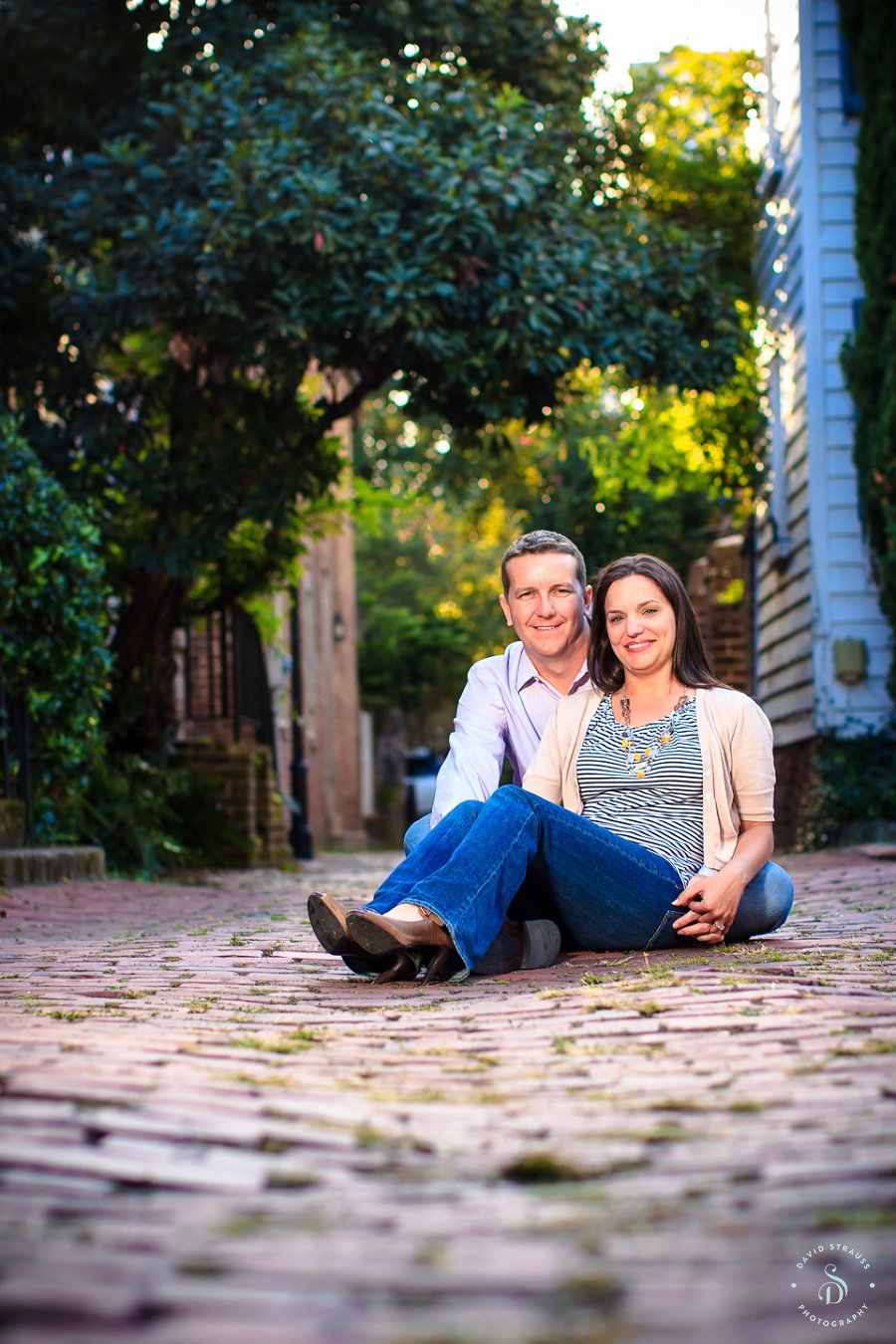 Battery Park and Historic Charleston Engagement Photography Session - Kim and Mike -6