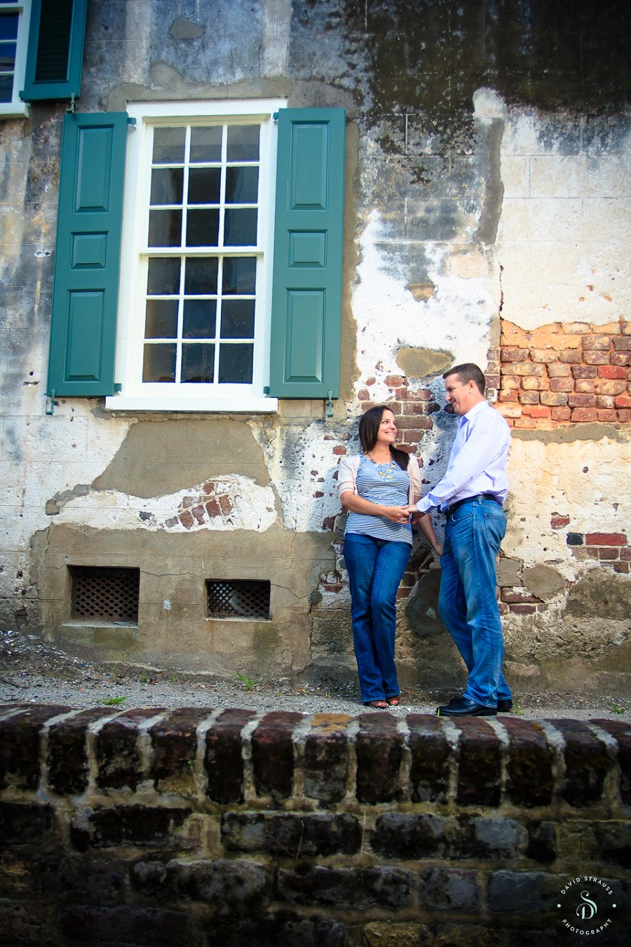 Battery Park and Historic Charleston Engagement Photography Session - Kim and Mike -8