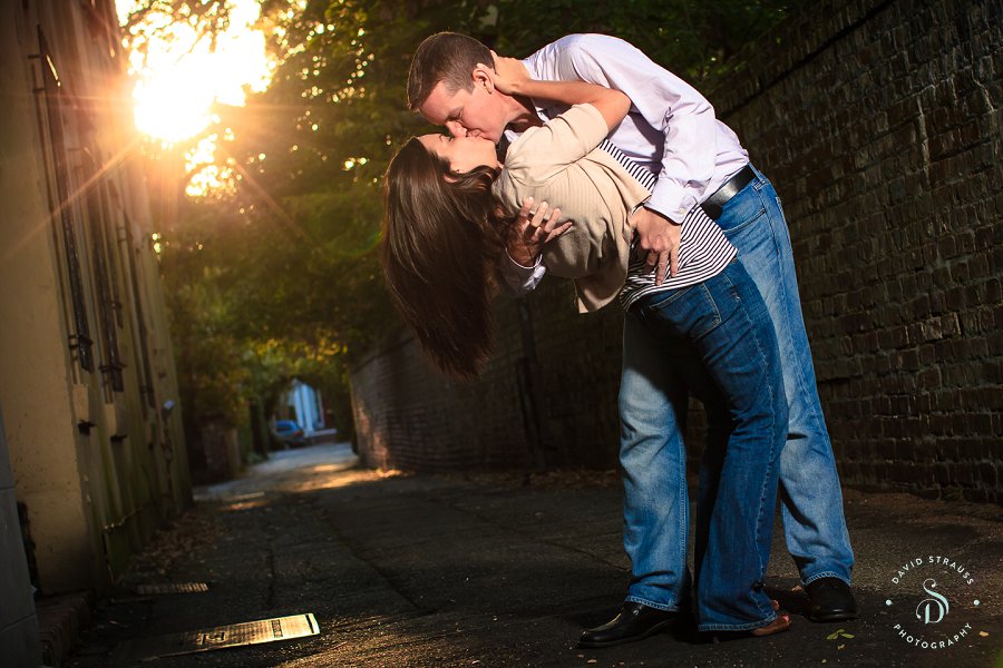 Battery Park and Historic Charleston Engagement Photography Session - Kim and Mike -9