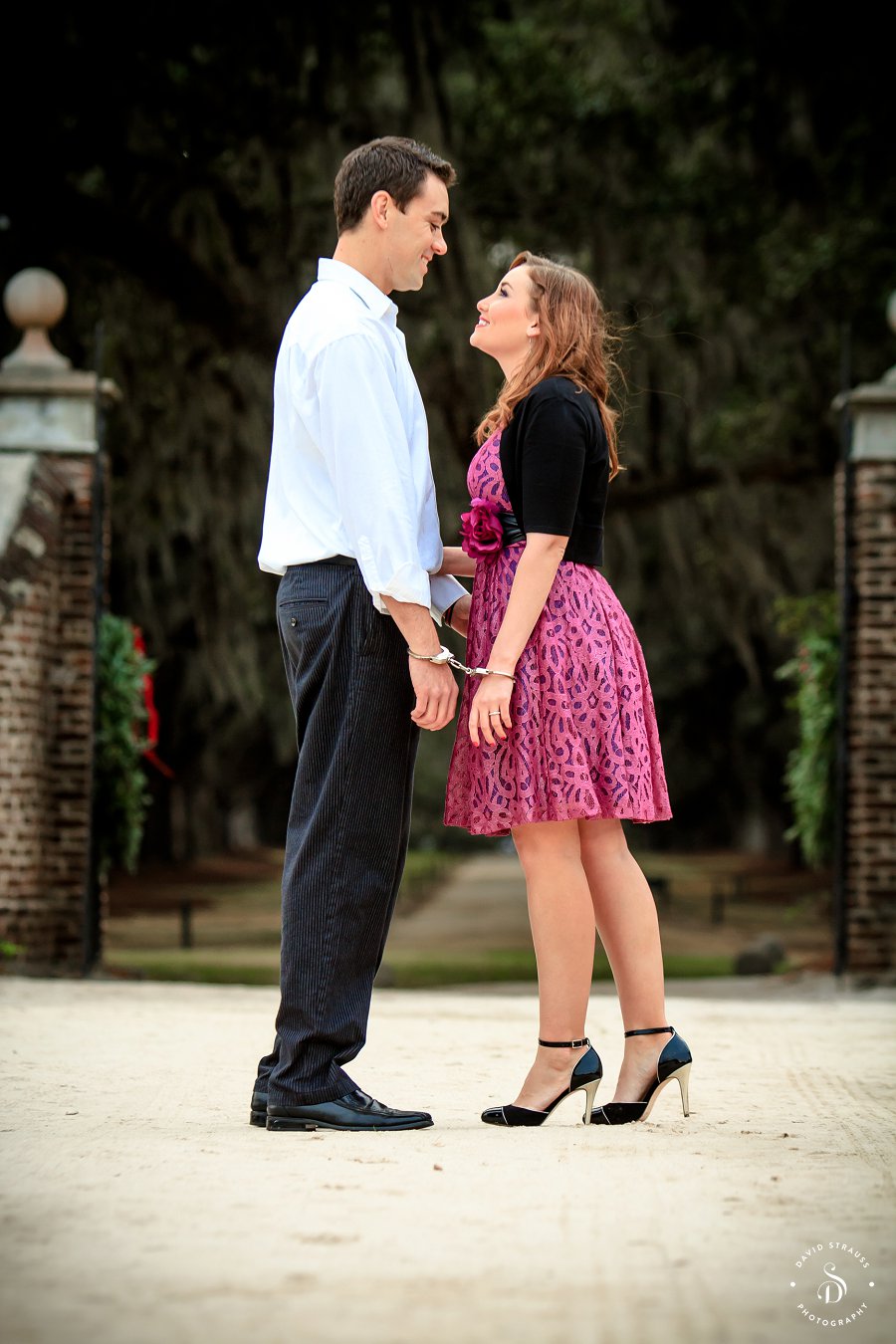 Boone Hall Engagement Pictures - Charleston Wedding Photographer David Strauss - Morgan and Andrew - 8