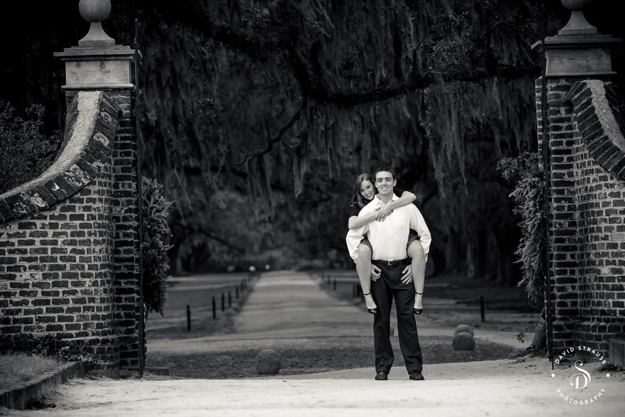 Boone Hall Engagement Pictures - Charleston Wedding Photographer David Strauss - Morgan and Andrew - 11
