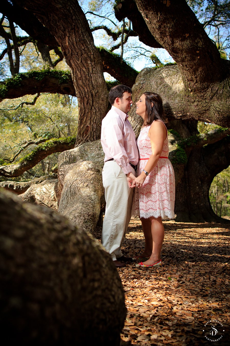 Angel Oak Engagement Pictures - John's Island Photographer - David Strauss -3