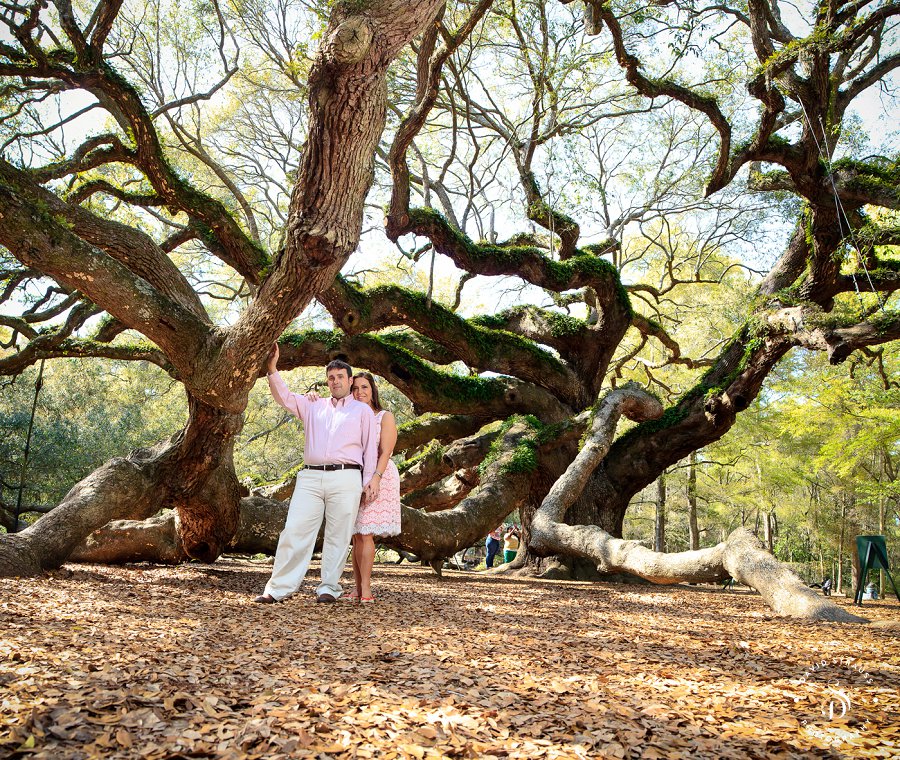 Angel Oak Engagement Pictures - John's Island Photographer - David Strauss -5