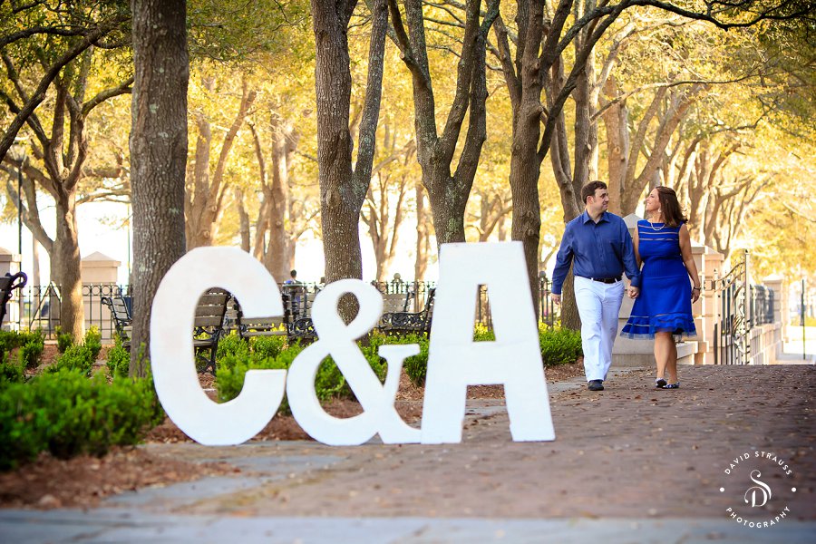 Downtown Charleston Engagement Session - Couple Portraits - 6