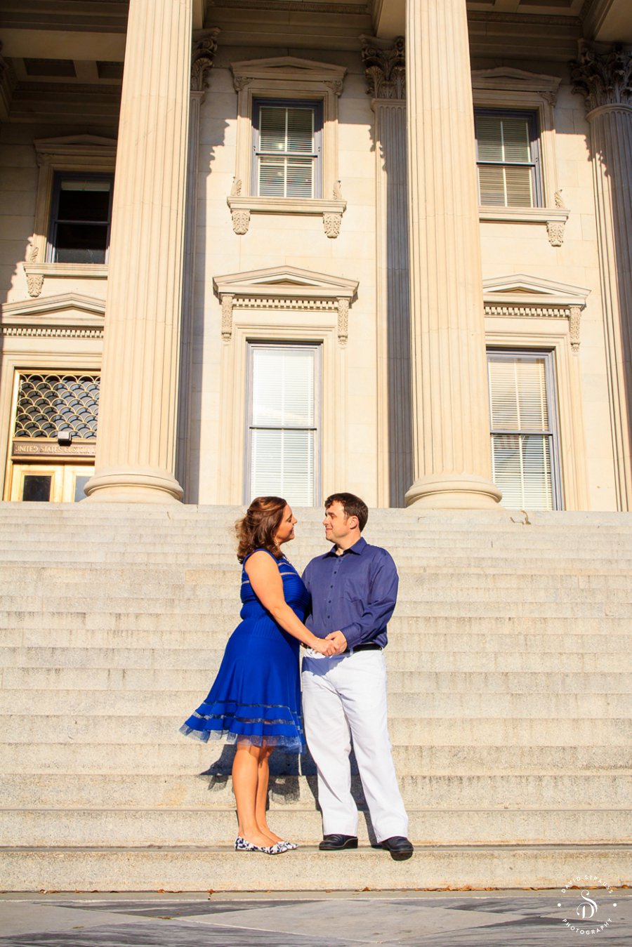 Downtown Charleston Engagement Session - Couple Portraits - 8