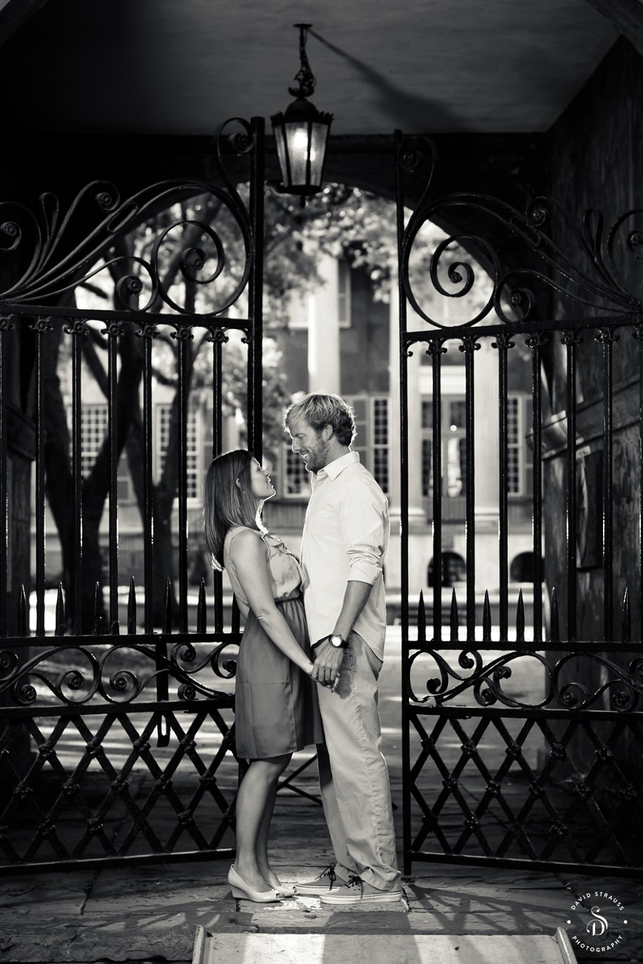 Charleston Engagement Pictures - College of Charleston - David Strauss Photography - 1