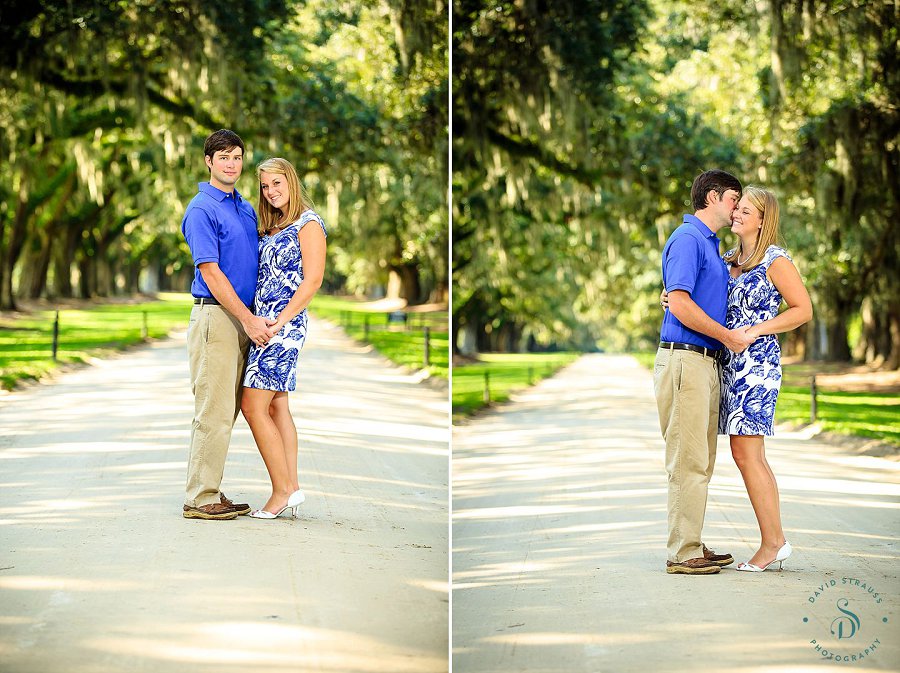 Charleston Wedding Photography - Boone Hall Engagement Phtographer - Ashley and Chase - 2
