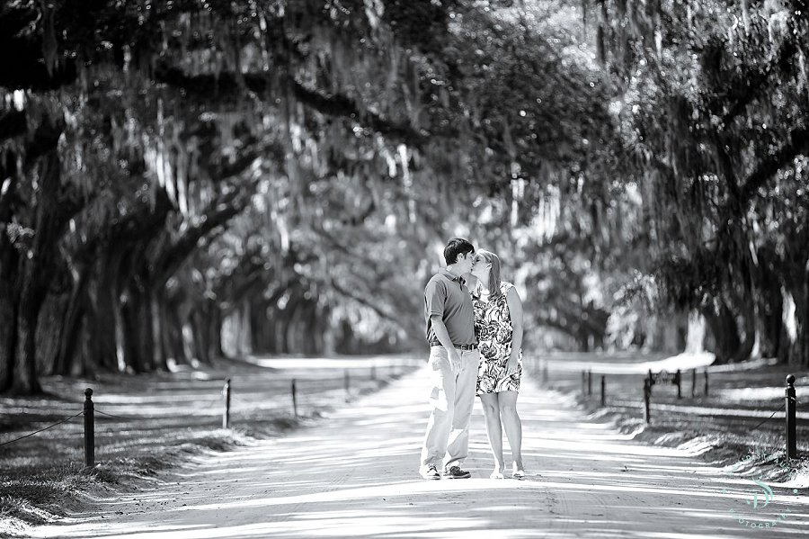 Charleston Wedding Photography - Boone Hall Engagement Phtographer - Ashley and Chase - 3