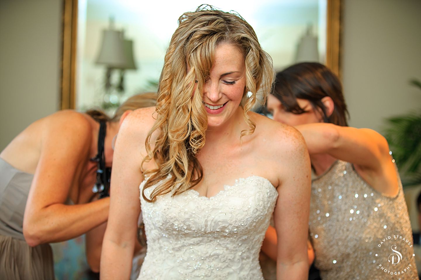 bridal portrait - Charleston wedding Photographers - Melissa and Brian - David Strauss Photography