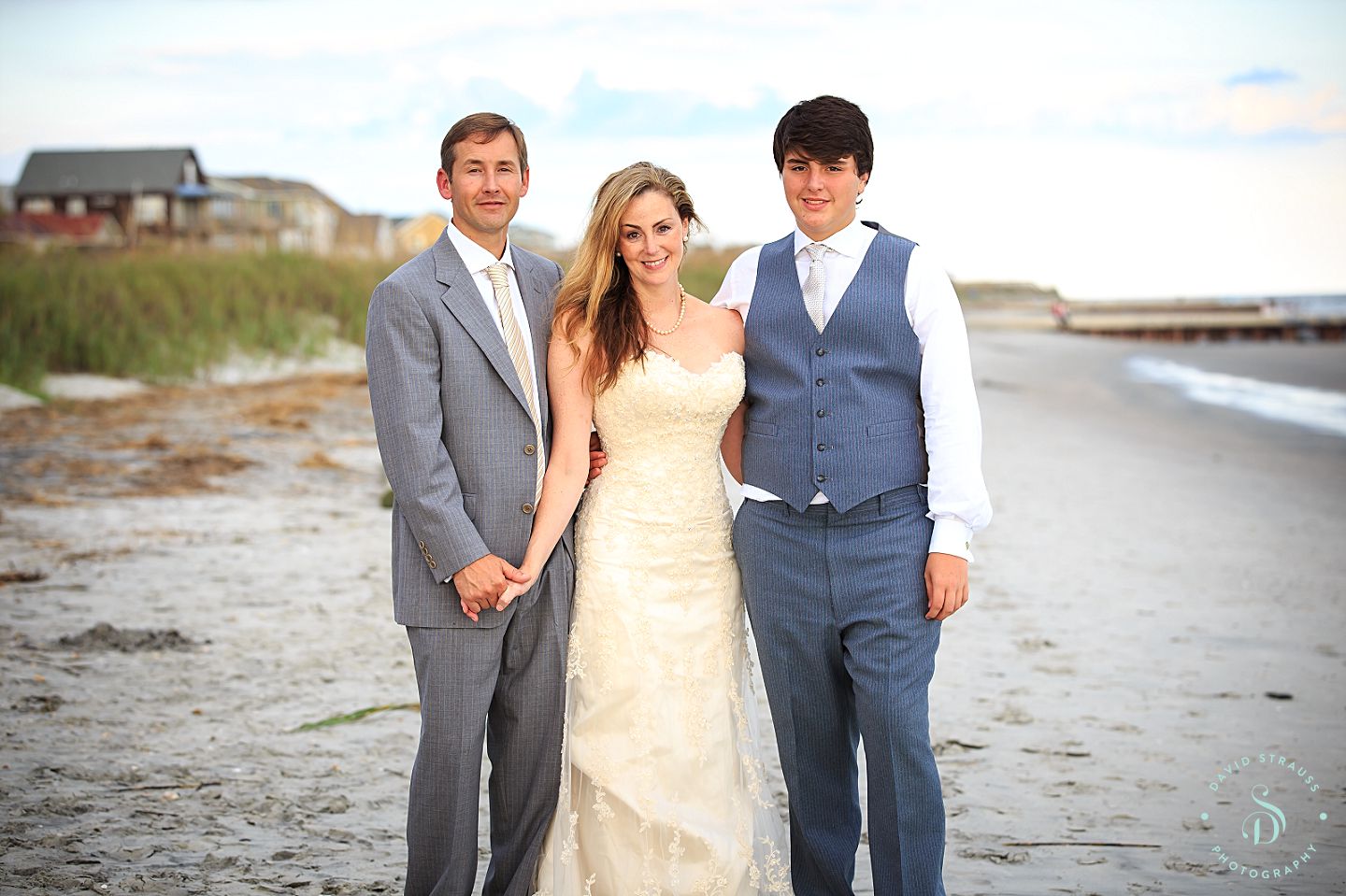 Beach Pictures - Charleston wedding Photographers - Melissa and Brian - David Strauss Photography
