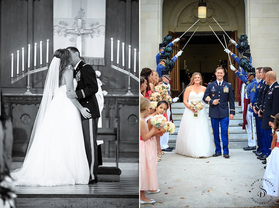 Military Arch - Charleston Wedding Photography - Holly and Will