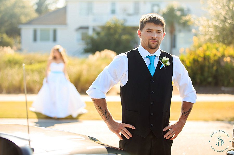 First look pictures - Kylie and Rich - Charleston Wedding Photography