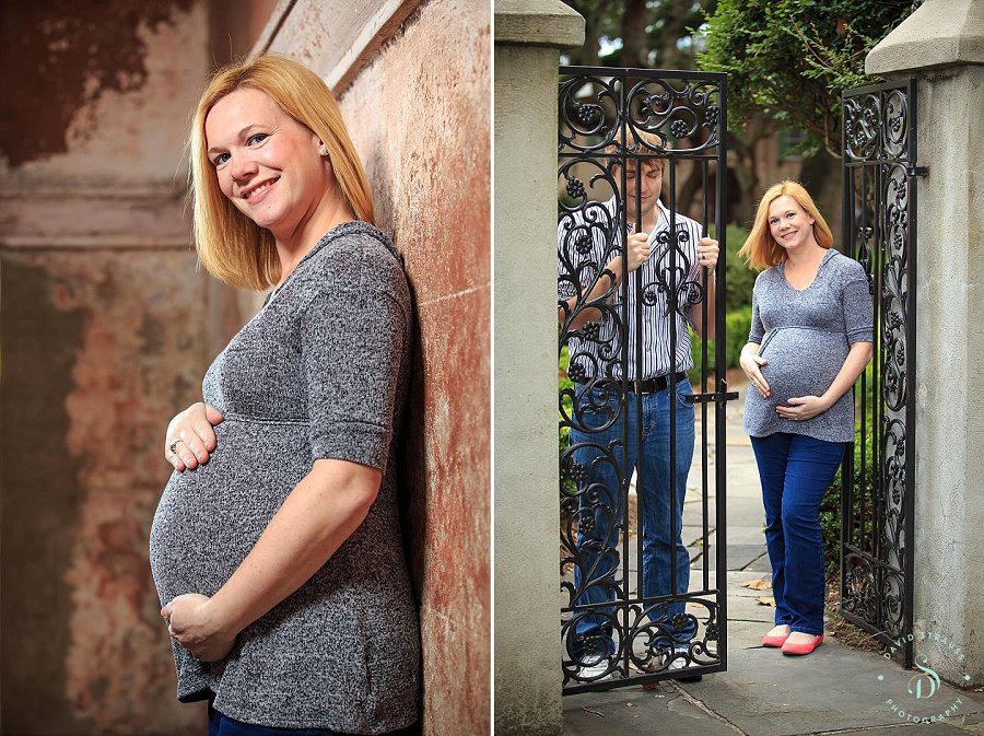 Charleston Maternity Pictures - Charleston SC Photographer - Angel and Richard -1