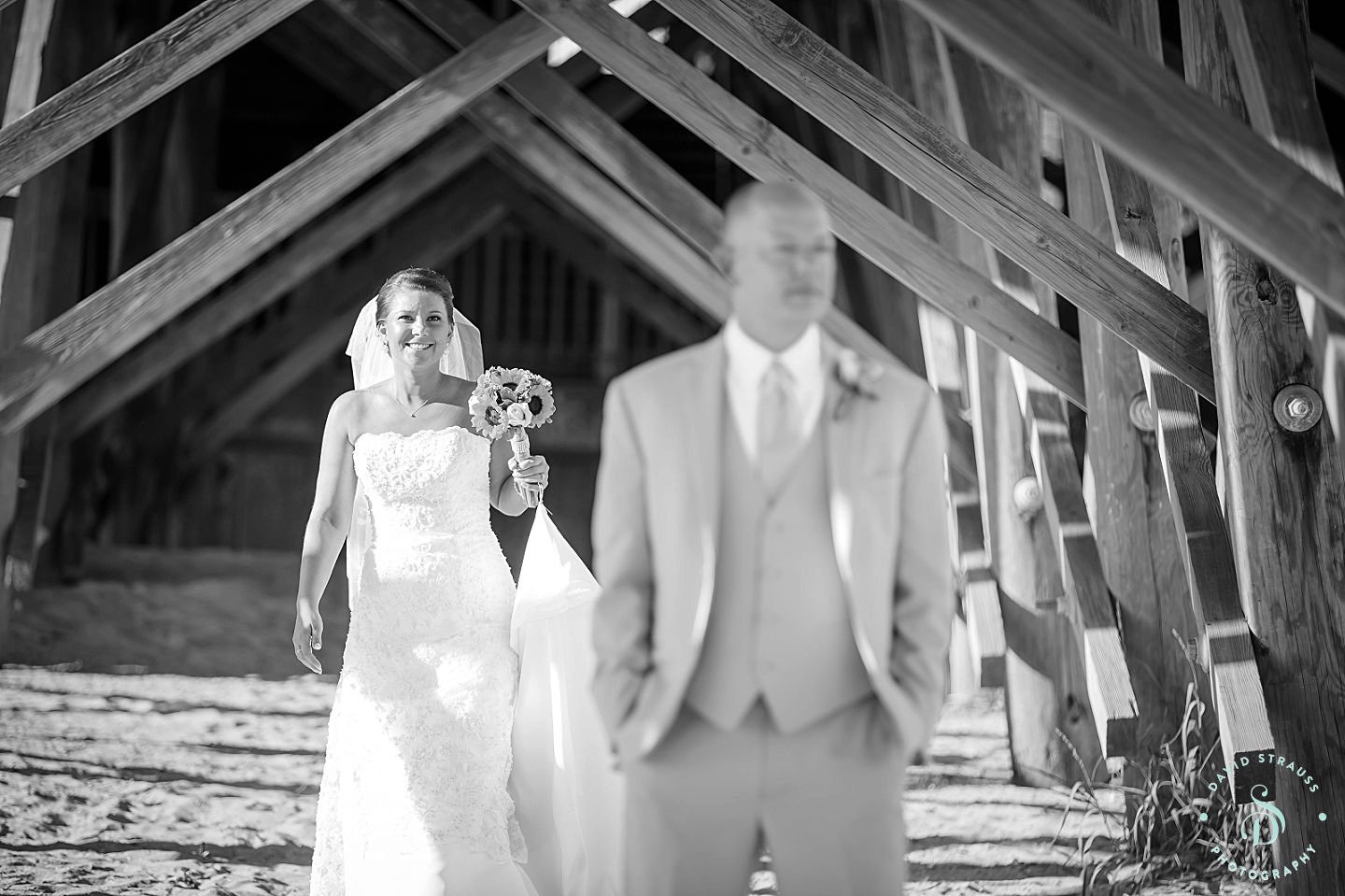 Wedding in Charleston South Carolina - Folly Beach Wedding Photography - Brenna and David
