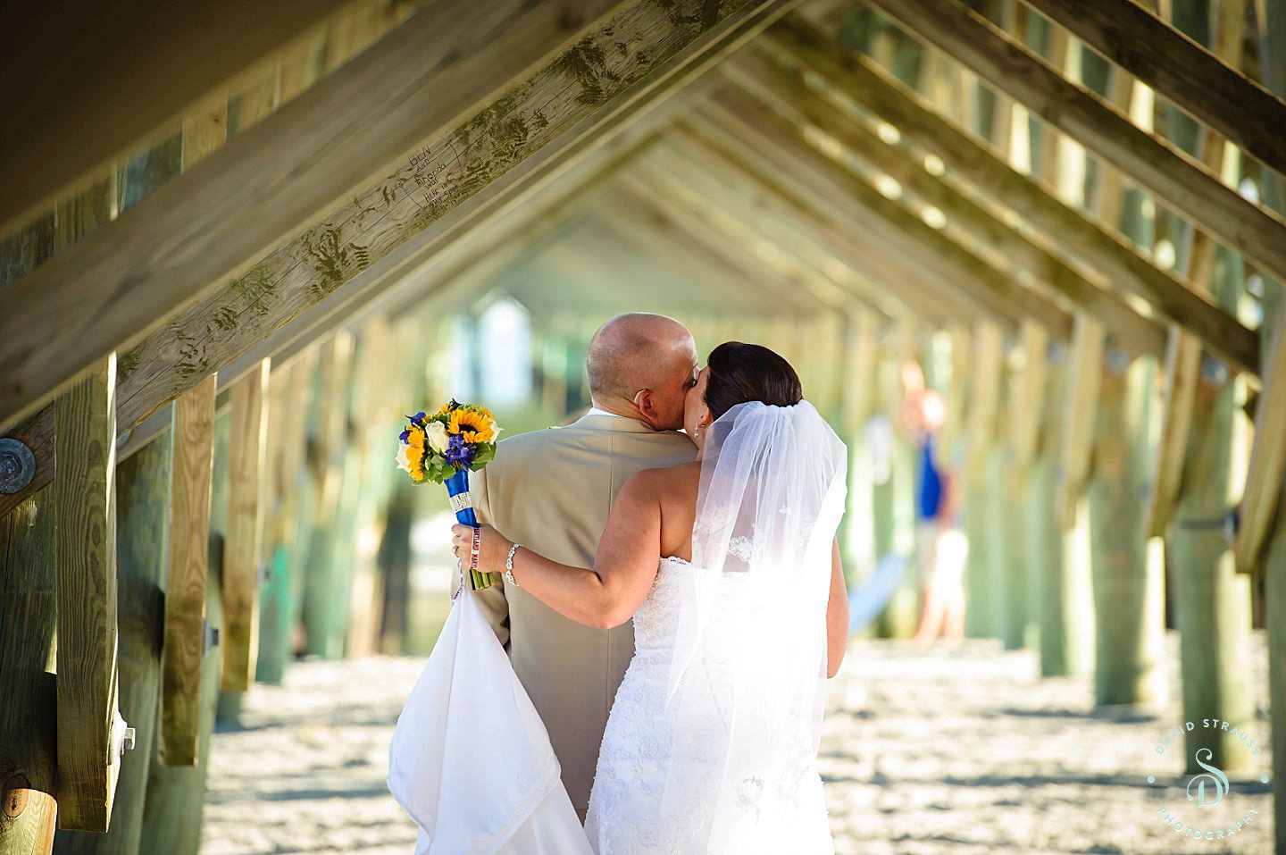 Wedding in Charleston SC Folly Beach Wedding Photography - Brenna and David