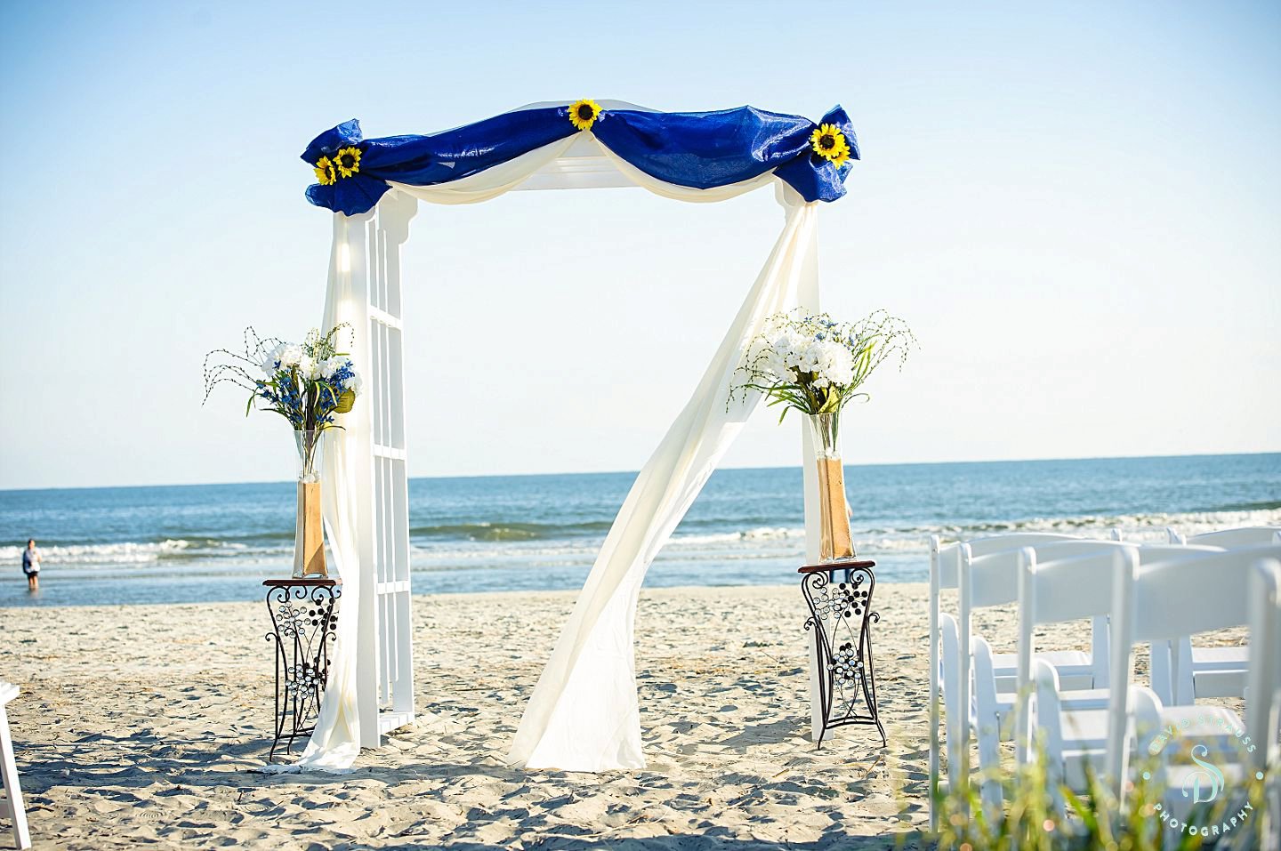 Beach Wedding - Folly Beach Wedding Photography - Brenna and David