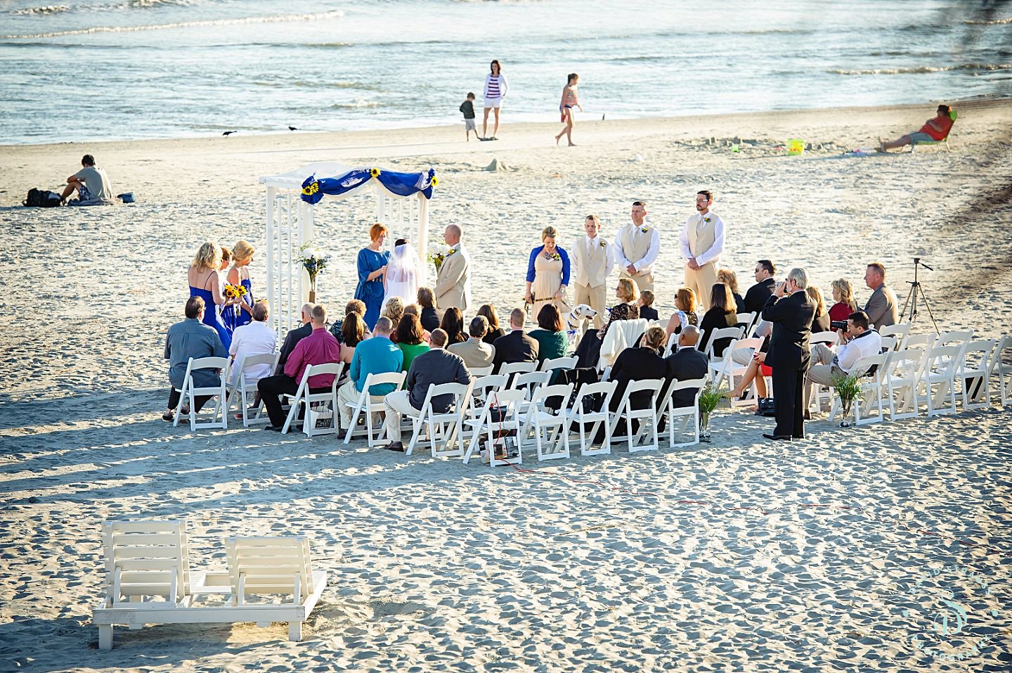 Beach weddings - Folly Beach Wedding Photography - Brenna and David