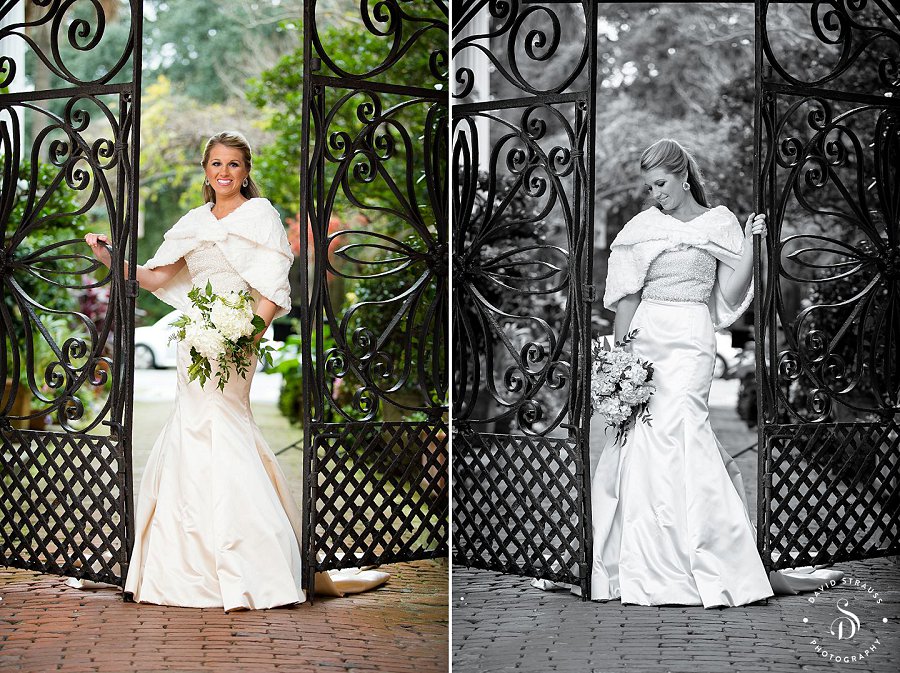 Southern Winter Wedding Photography - Charleston Bridal Portrait - Nacole