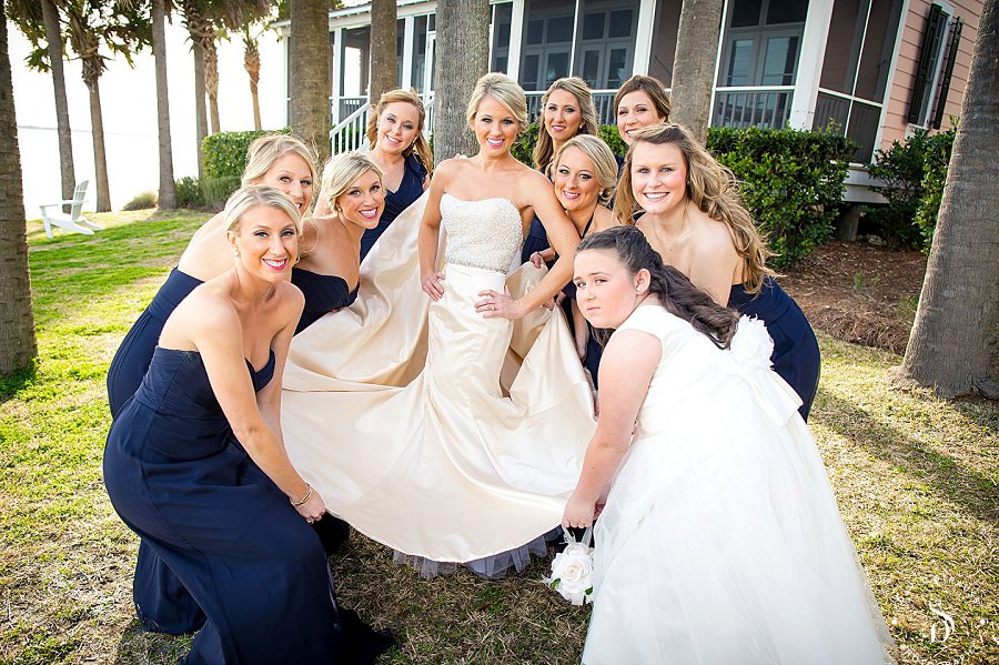 Charleston Wedding Photography - SC Photographer - David Strauss - Nacole and Parker - Bridesmaids 2