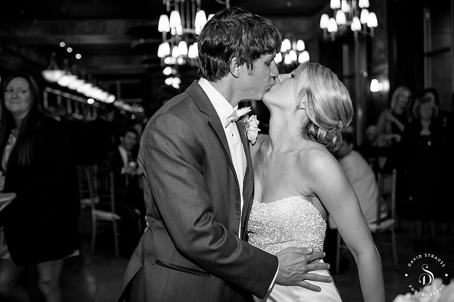 Charleston Wedding Photography - SC Photographer - David Strauss - Nacole and Parker - cake kiss
