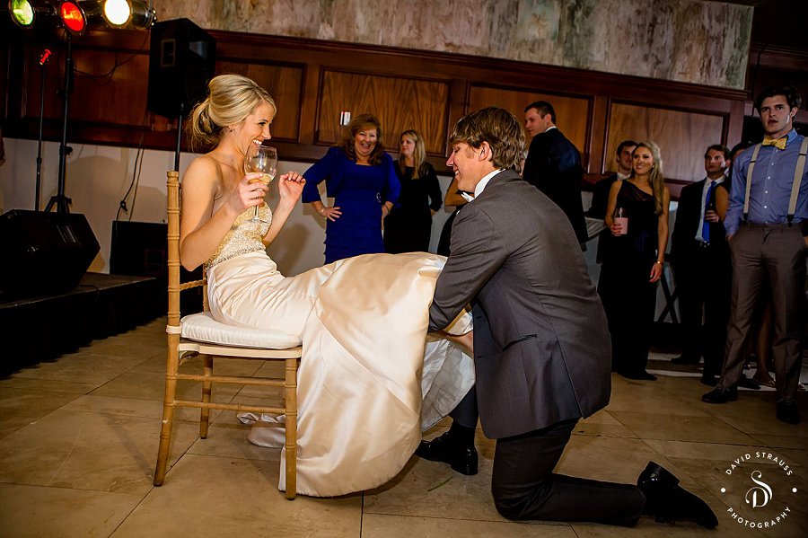 Charleston Wedding Photography - SC Photographer - David Strauss - Nacole and Parker - garter