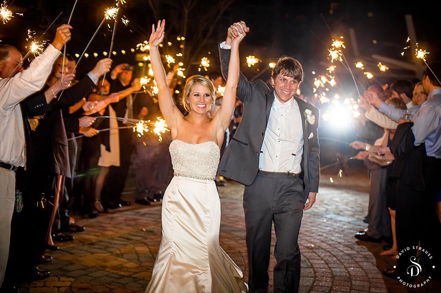 Charleston Wedding Photography - SC Photographer - David Strauss - Nacole and Parker - sparklers