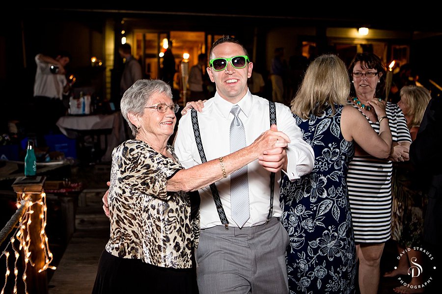 Grandma dance - Lake House on Bulow - Charleston Wedding Photography - Jody and Joe