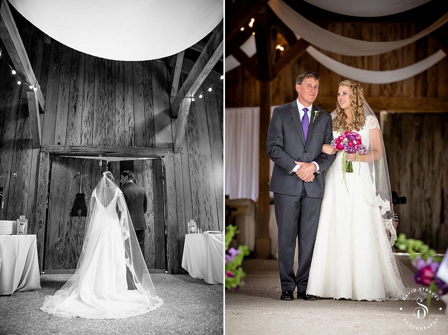 Aisle walk - Boone Hall Wedding Photographer - Ashley and Chase