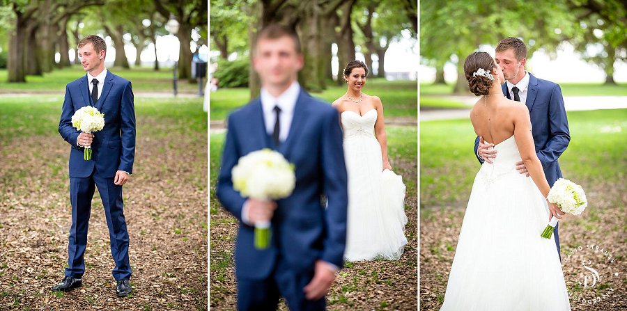 Battery Park Photographer - Charleston Wedding Photography - Liz and Zach