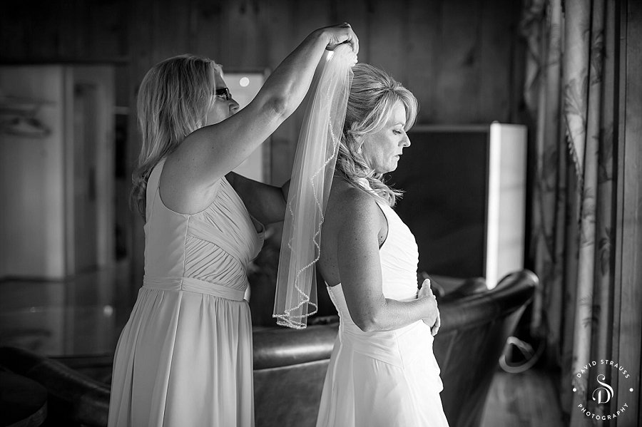 Bride Getting Ready - Sullivan's Island Wedding Photography - Marysue and Noel