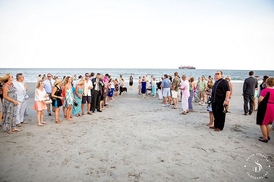 Beach Ceremony - Sullivan's Island Wedding Photography - Marysue and Noel