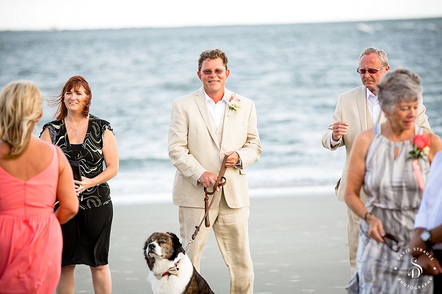 Groom on Beach - Sullivan's Island Wedding Photography - Marysue and Noel