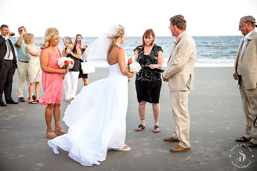 Bride and Groom Beach - Sullivan's Island Wedding Photography - Marysue and Noel