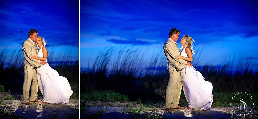 Sunset Beach Pictures - Sullivan's Island Wedding Photography - Marysue and Noel