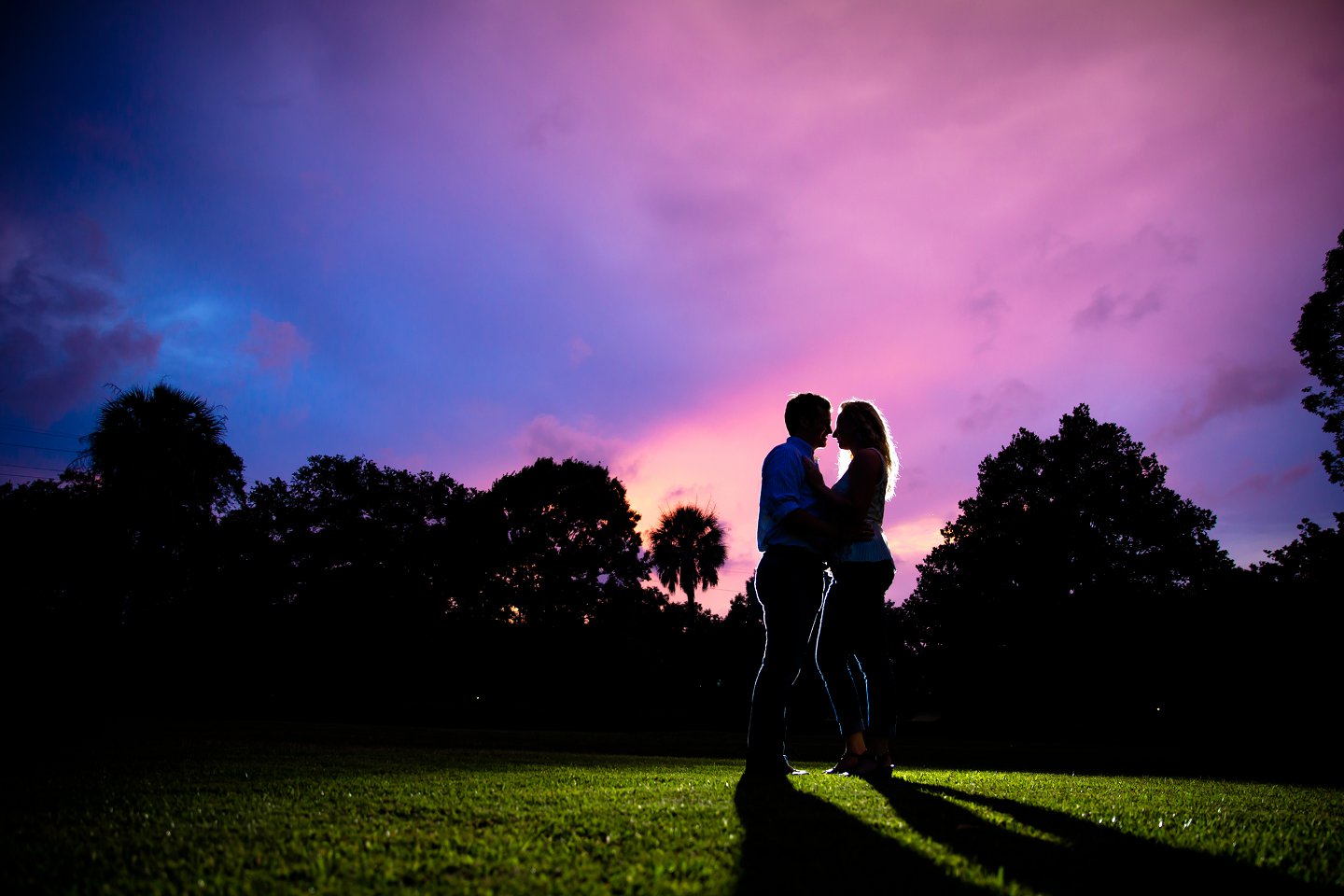 Charleston Engagement Photography - Battery Park Pictures - Hampton Park - Mariah and Cameron