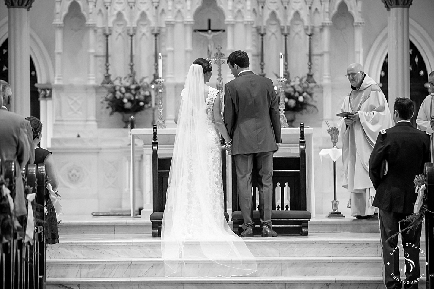 catholic wedding - St John's Cathedral - Charleston Wedding Photography - Hannah and Chris