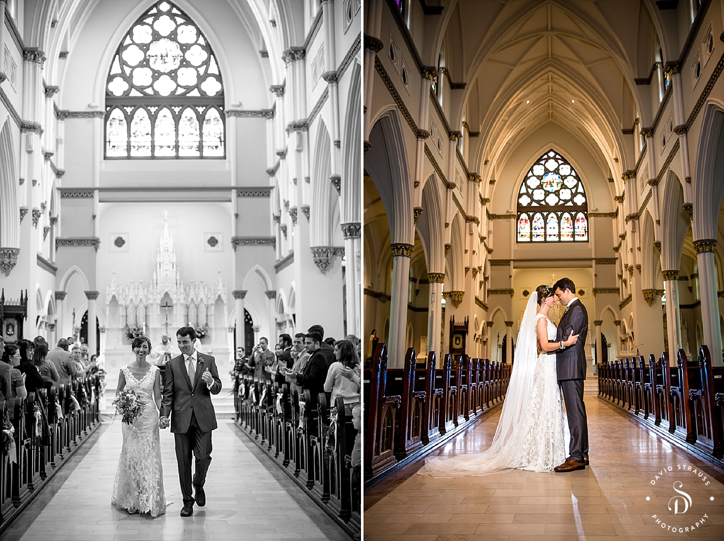 Catholic Wedding photographer - St John's Cathedral - Charleston Wedding Photography - Hannah and Chris