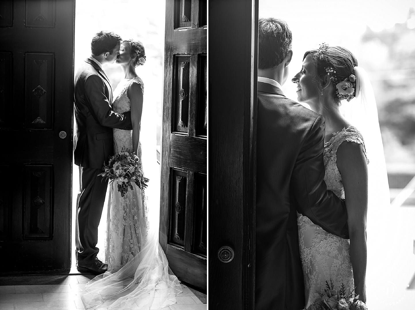 couple portraits - St John's Cathedral - Charleston Wedding Photography - Hannah and Chris
