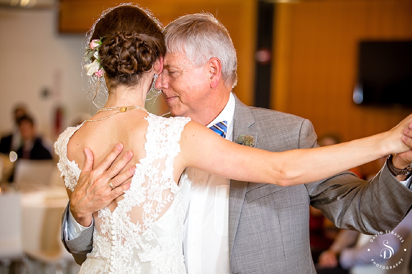 Father Daughter - Founders Hall - Charleston Wedding Photography - Hannah and Chris