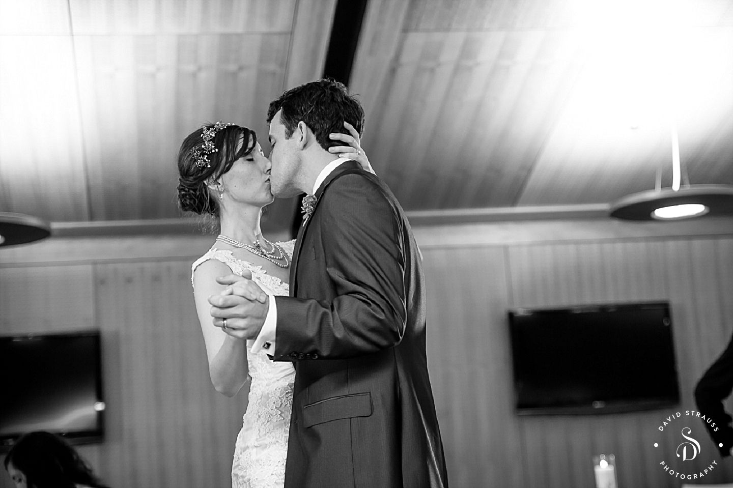 Bride and Groom Dancing - Founders Hall - Charleston Wedding Photography - Hannah and Chris