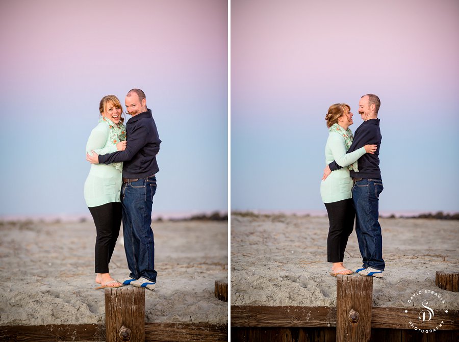 Engagement Pictures - Charleston Wedding Photography - Folly Beach SC - Andrea and John -18