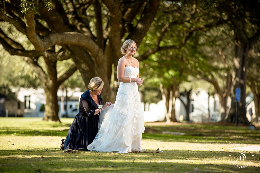 Charleston Wedding Ceremony - Venue - Photography - dress mother-daughter