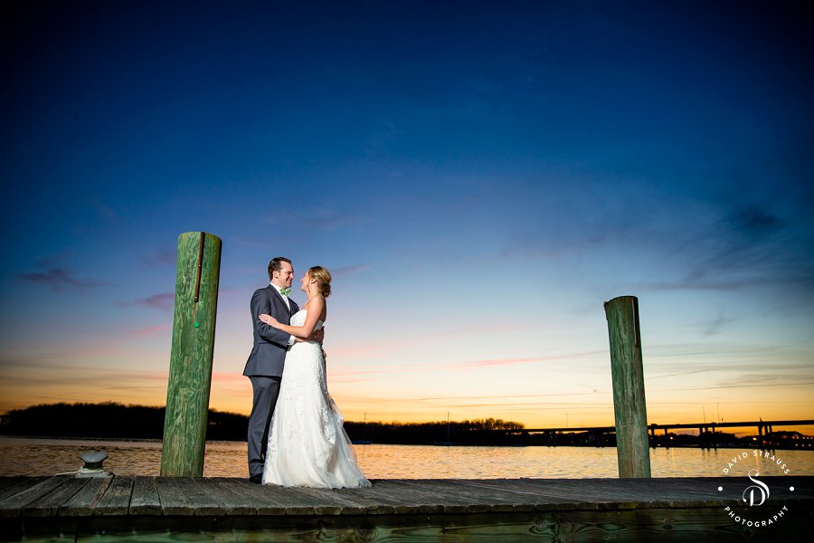 Charleston Yacht Club Wedding Reception - David Strauss Photography - Mariah and Cameron - Charleston Marina