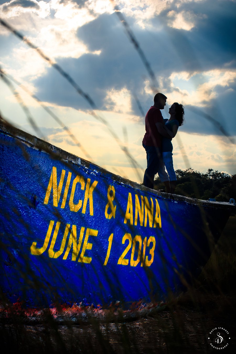 Folly Beach Engagement Photography - Folly Boat - Anna and Nick -2