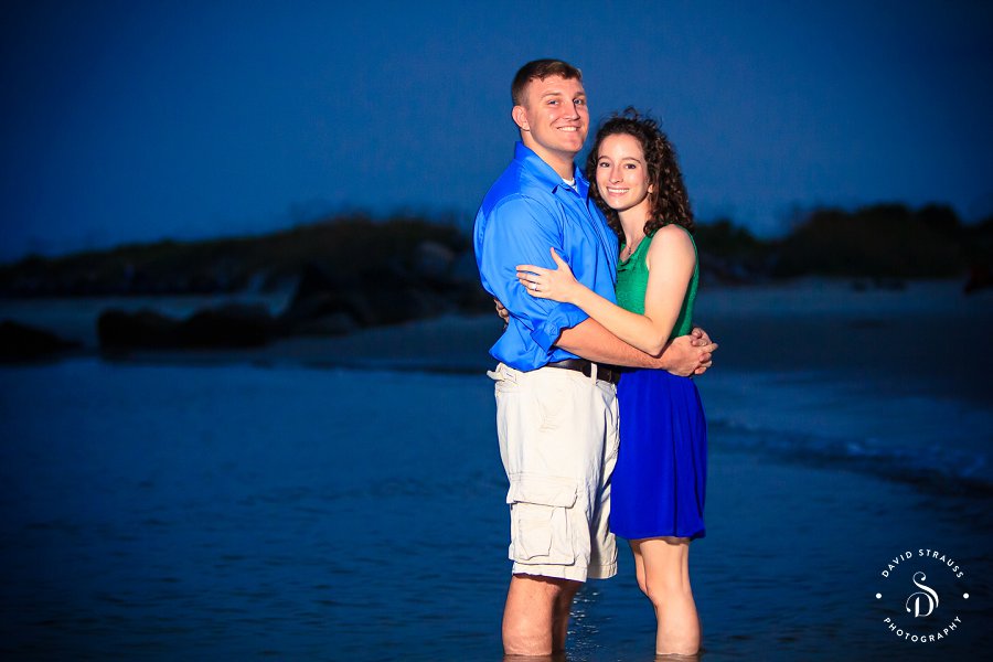Folly Beach Engagement Photography - Folly Boat - Anna and Nick -8